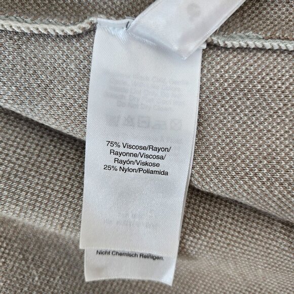 DKNY Viscose Blend Camouflage Open Cardigan Sweater Size Small - Picture 6 of 6